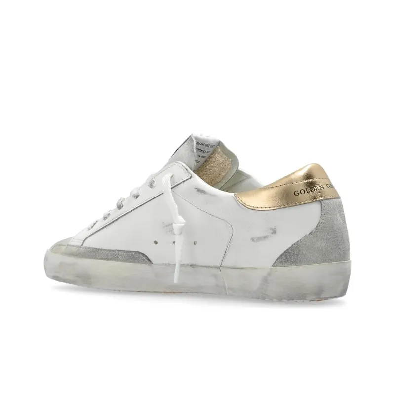 Golden Goose Super Star Low Top Skateboard Shoes Women's White-3