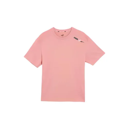 PUMA GRAPHICS T-Shirts Men Rose Pink