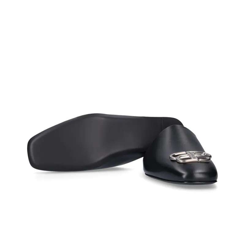 Balenciaga Cosy Bb Black Slippers-4