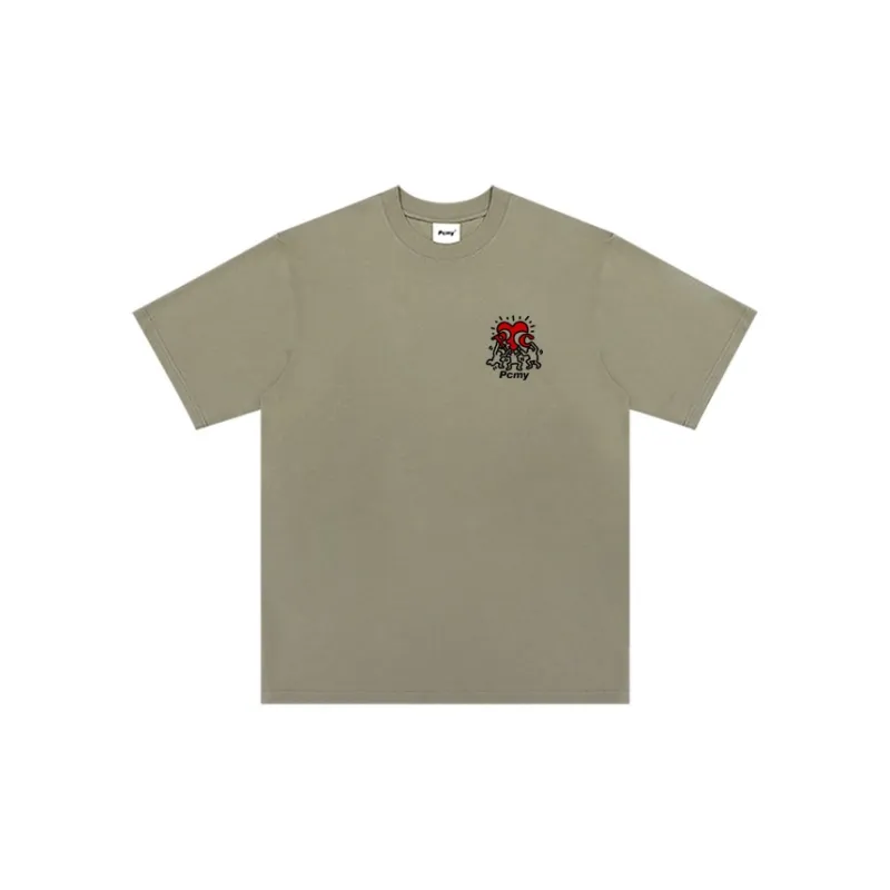 PCMY Short Sleeved T Shirts Unisex-6