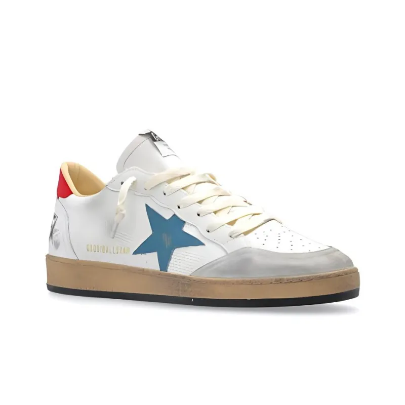 Golden Goose Ball Star Skateboard Shoes Men's Blue-2