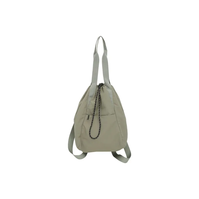 GEERDUN Nylon Backpack Unisex Black/White/Khaki/Green-6