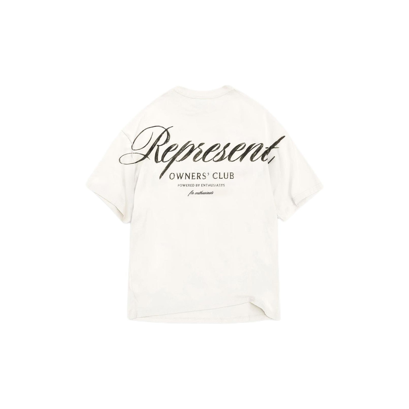 REPRESENT Owners Club Script T-shirt - POIZON