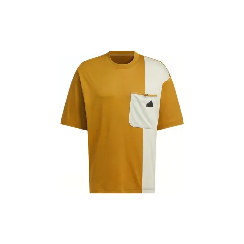 Adidas T-Shirts Men Yellow