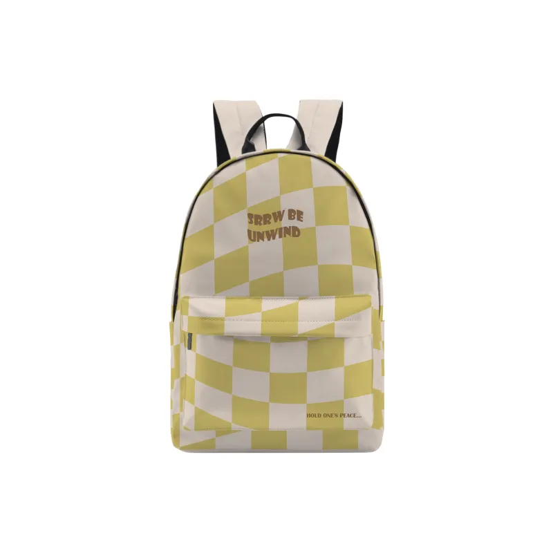 SRRW PU Backpack Regular Unisex Yellow-0