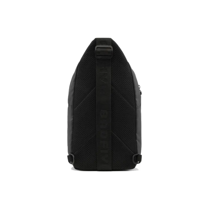 LiNing Polyester Polyurethane PU Sling Bag Regular Unisex Black Gradient-3