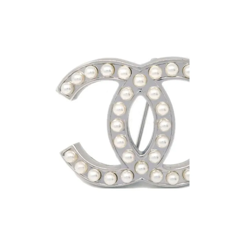CHANEL 2005 Interlocking Cc Brooch-2