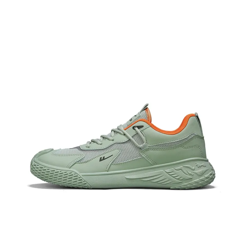WARRIOR Casual Shoes Men Low Top Beige Khaki Dark Blue/White Dark Blue Dark Gray/Green/Black Khaki Orange-16