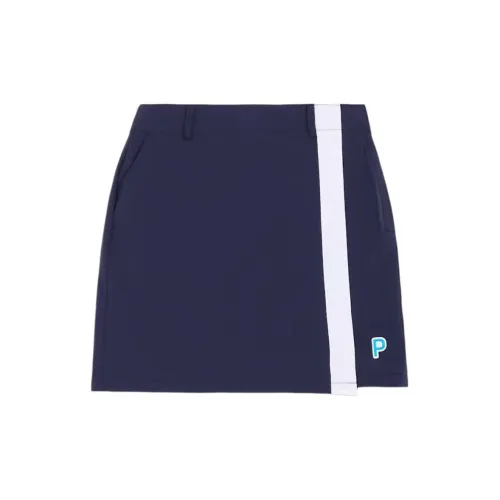 PUMA Casual Short Skirts Women's Dark Marine Blue