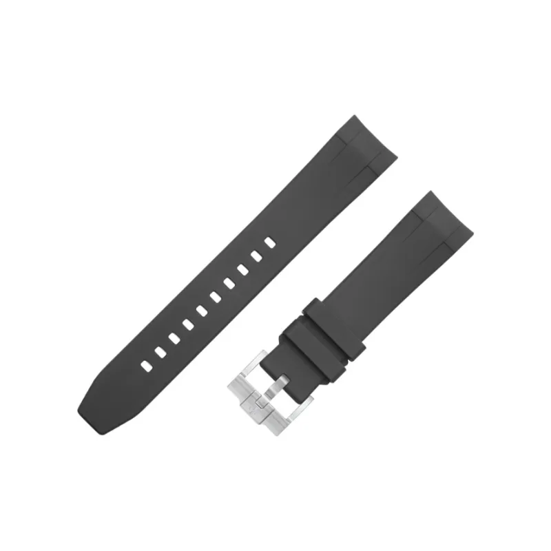 VAGENARI Rubber Strap Compatibility For Longines Conquest 39mm Watch Band Unisex-4