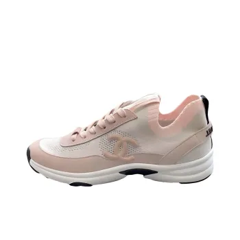 CHANEL Low Top Casual Shoes Women's Pink