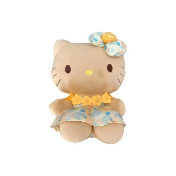 Sanrio Hello Kitty Hawaii Collection, Pineapple Garden Limited Dolls Plush Doll 20.32cm Height