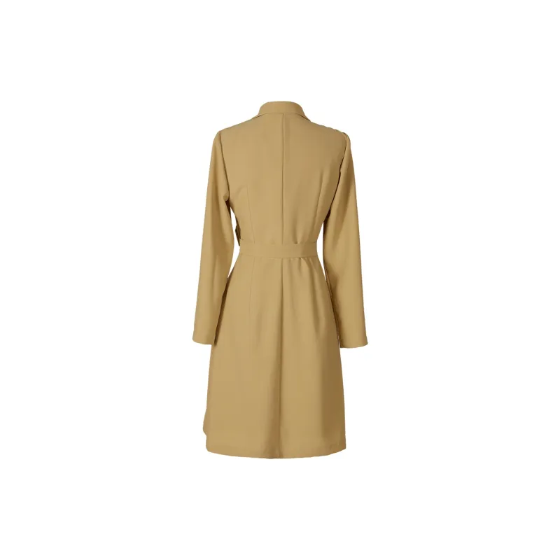 ROEYSHOUSE Long Sleeved Dresses Women's Yellow-1