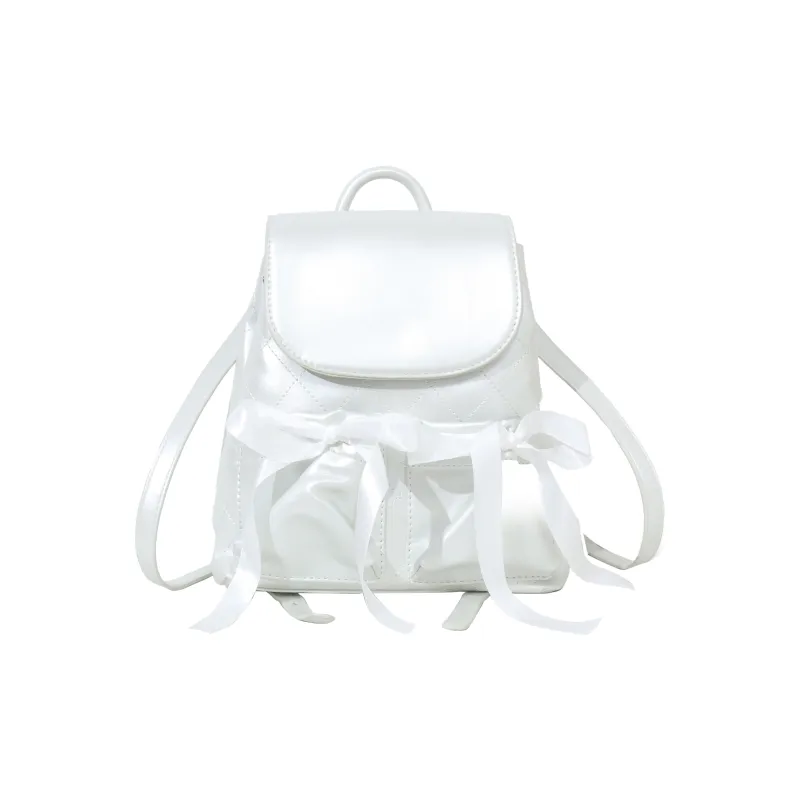 OTA PU Backpack Regular Women's Pink/White-4