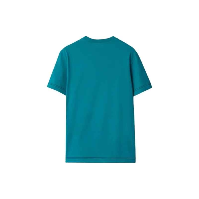 Burberry T Shirt Men's Lake Blue-1