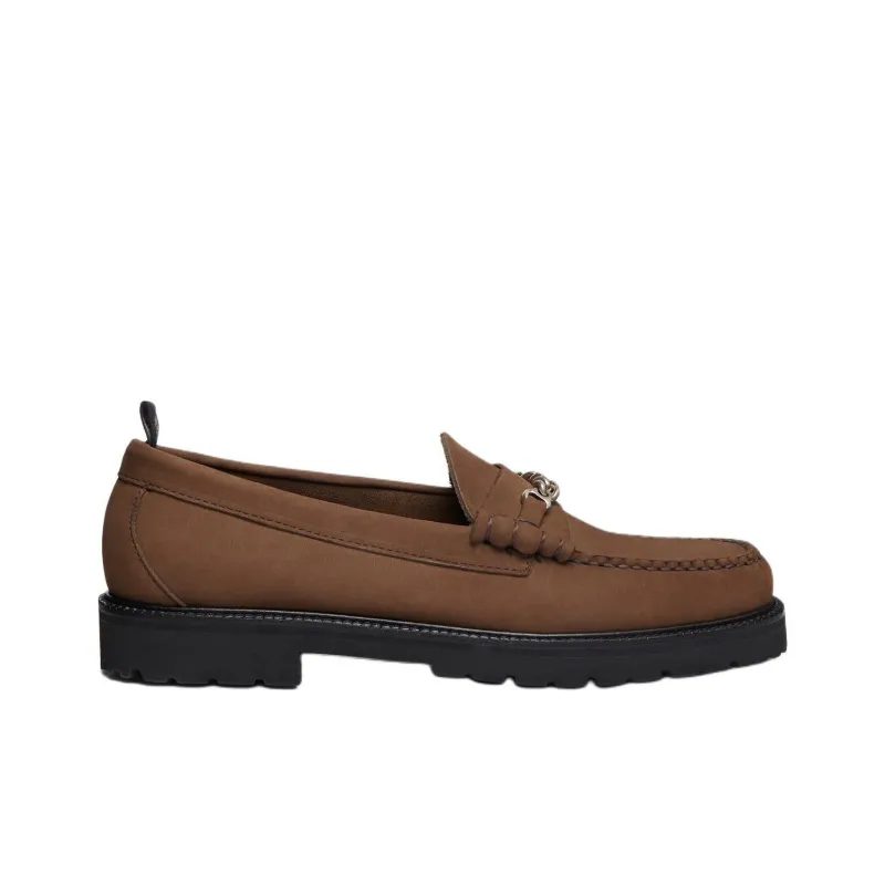 FRED PERRY x G.H. Bass & Co. Loafers Men's Brown-1