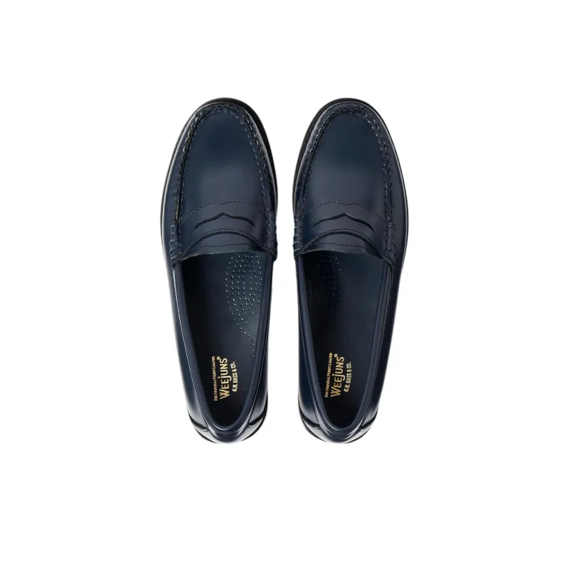 G.H. Bass & Co. Weejuns Penny Loafers Women's Dark Blue-3