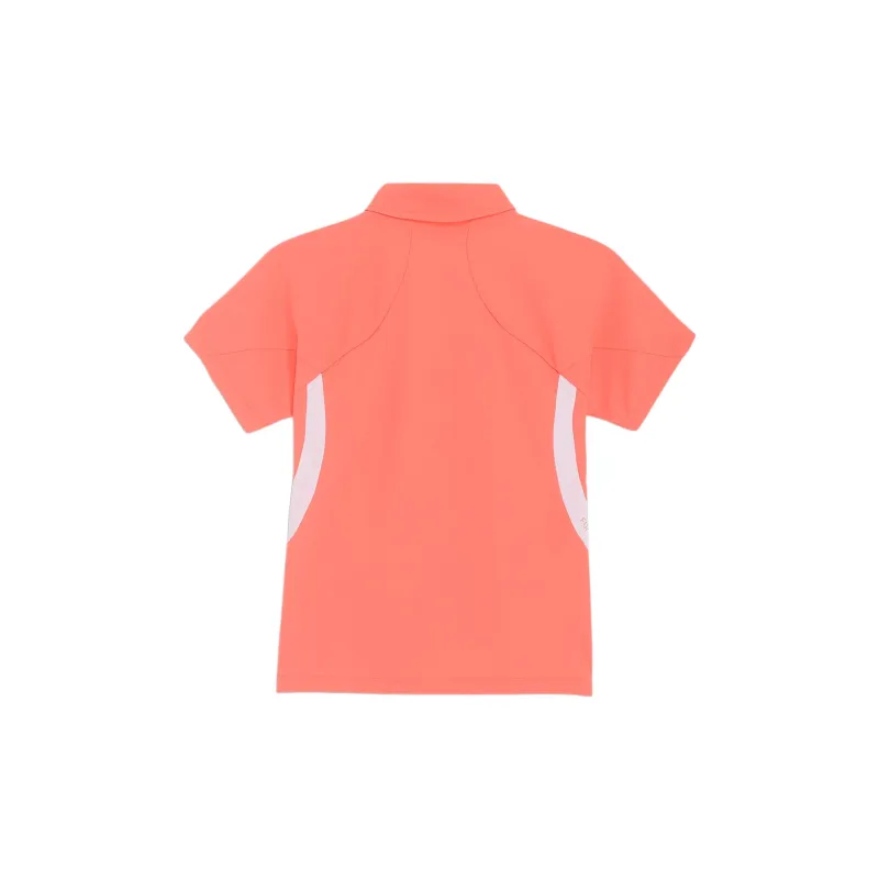 PUMA Polo Shirt Women's Orange Red-1