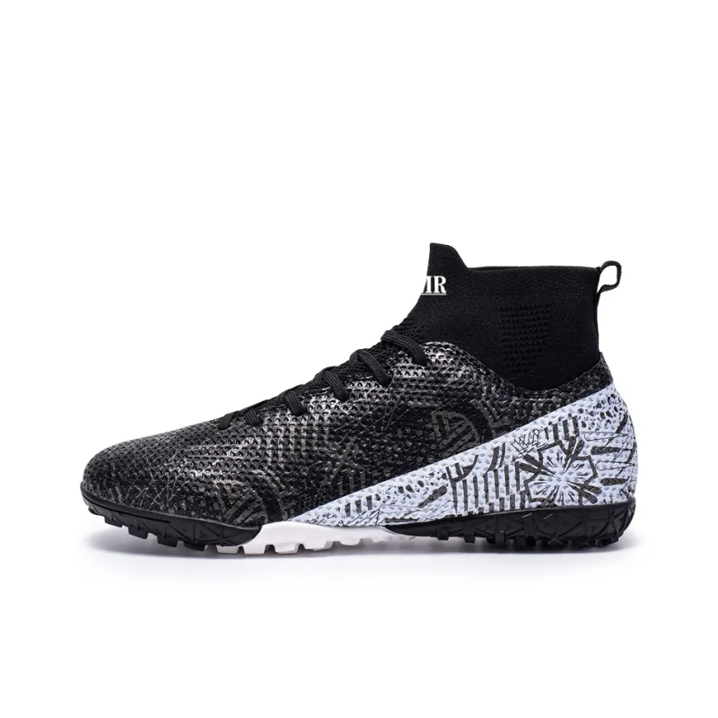 NMR FG Rubber Long Studs TT Rubber Broken Studs Anti Slip Wear Resistant Soccer Shoes Unisex-5