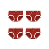 Set A: Smiley Face Style+Polka Dot Style+Heart Style+Auspicious Knot Set of 4