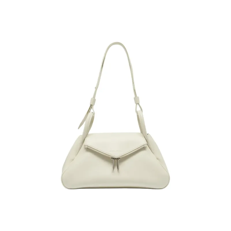 AMINA MUADDI Lambskin Handbag, Shoulder Bag Women's Almond-0