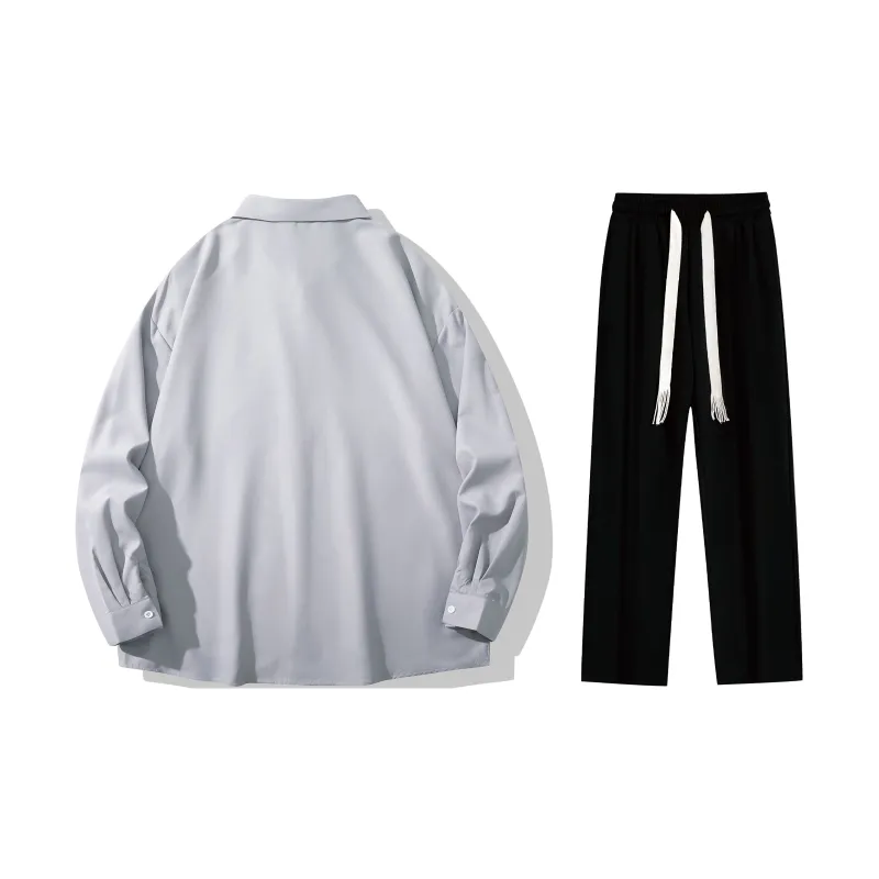 LA'T.WEEKEND Shirt Matching Set Unisex-57
