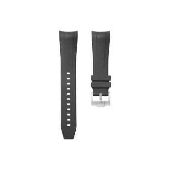 VAGENARI Rubber Strap Compatibility For OMEGA Seamaster 300 Black Warrior Ceramic Case 43.5mm Watch Band Unisex