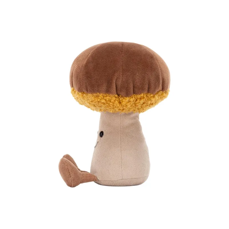 JELLYCAT Fun Food Collection Umbrella Mushroom Sprout Large Size Dolls Plush Doll 25cm Height In Sitting Posture-1