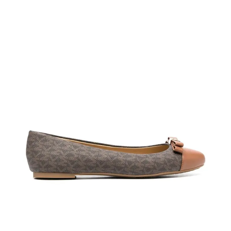 Michael Michael Kors Andrea Monogram Print Ballerinas-1