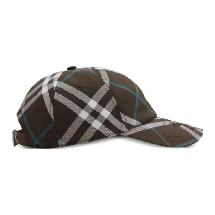 Burberry Checked Baseball Cap-1