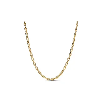 Pandora Alloy Silver Plated Gold Plated Copper Necklaces Women's Gold