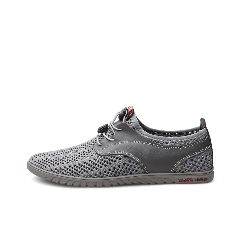 Bull charm Casual Shoes Men Low Top Black/Gray/Beige-6