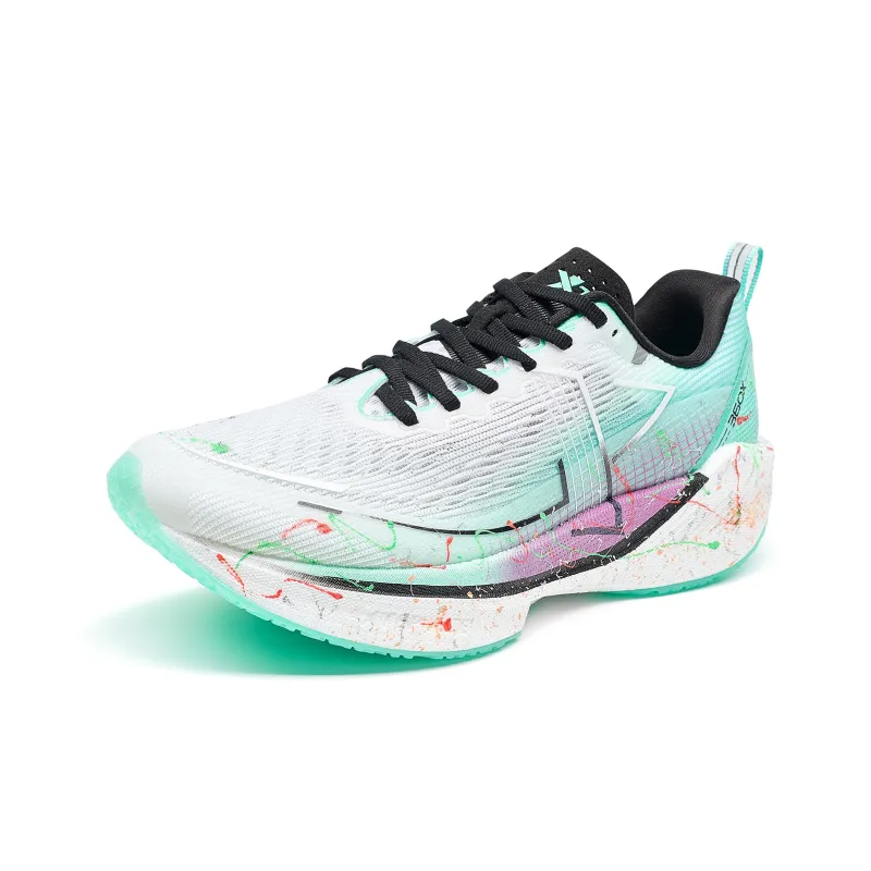XTEP 360X Series Wear-Resistant Low-Top Running Shoes Women's Night Flow Light-2
