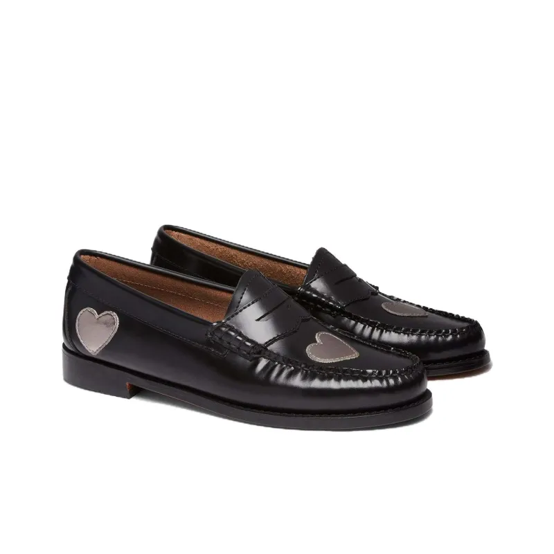 G.H. Bass & Co. Weejuns Penny Love Loafers Women's Black-2