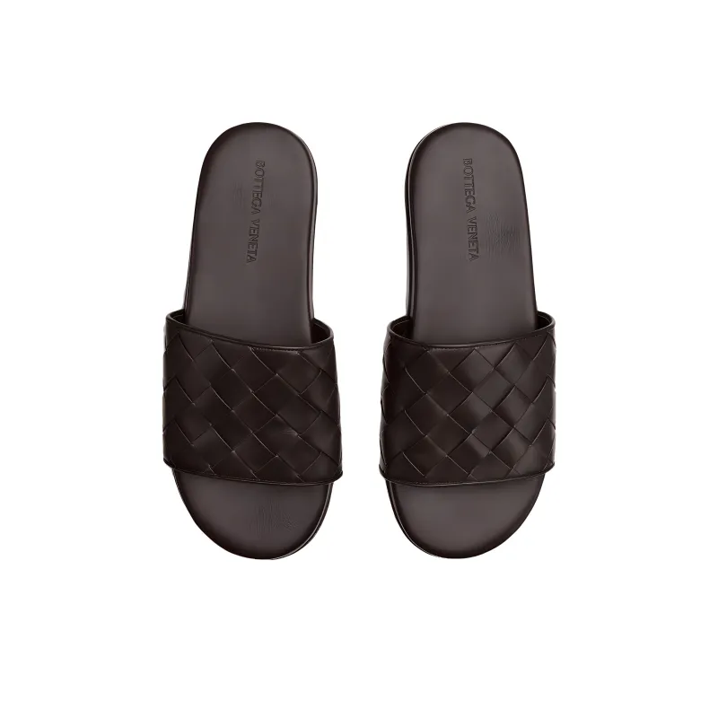 Bottega Veneta Slide Slippers Men's Brown-2