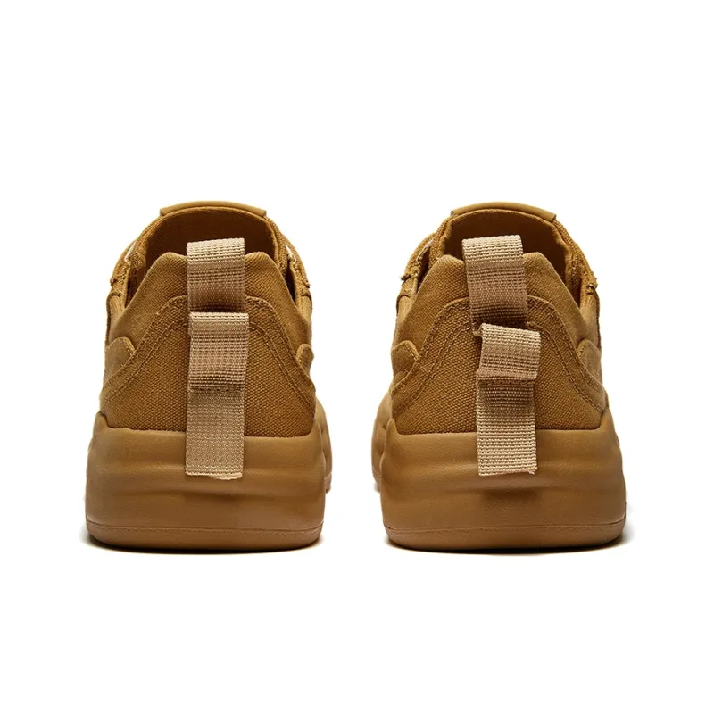 JIPIAO Low-Top Canvas Shoes Unisex Maple Yellow Please Order One Size Down-4