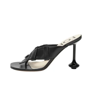 LOEWE Flip Flops 9cm Women's Black
