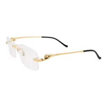 Cartier Rimless Square Frame Glasses