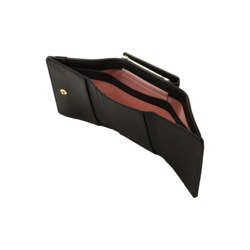 SAMANTHA THAVASA Synthetic Leather Wallet Women's Black-5