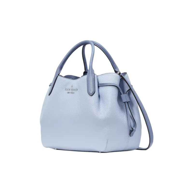 Kate Spade Litchi Grain Leather Dumpling Bag Handbag Shoulder Bag Crossbody Bag Small Size Women's Blue-1