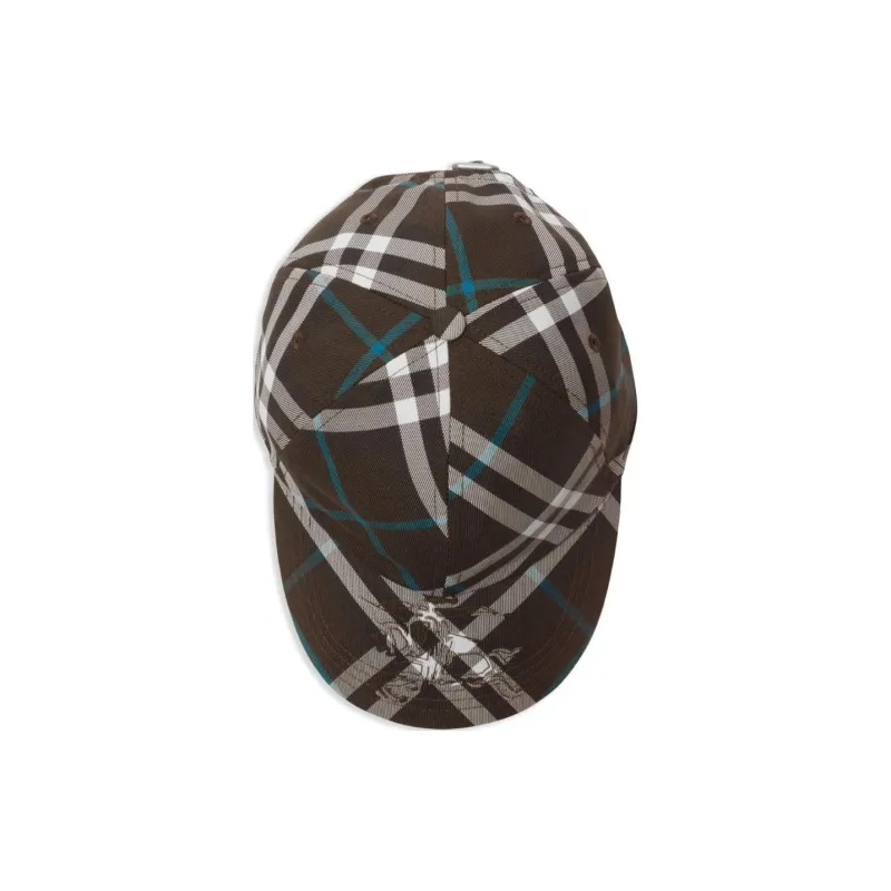 Burberry Checked Baseball Cap-3
