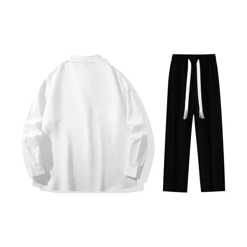 LA'T.WEEKEND Shirt Matching Set Unisex-49