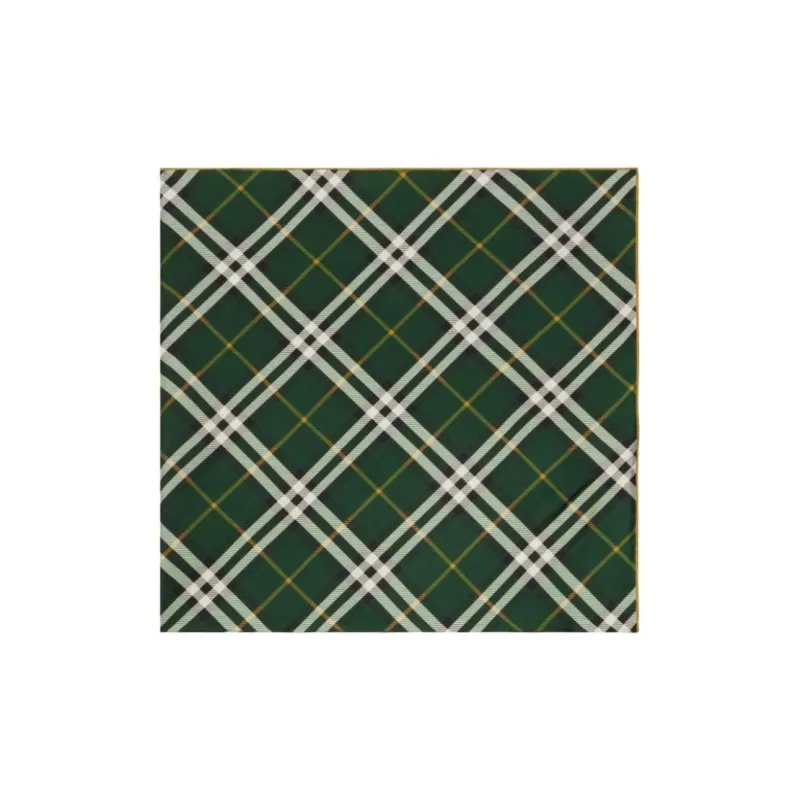 Burberry Check Printed Finished Edge Scarf-1