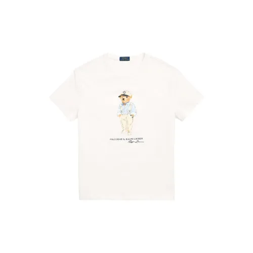 Polo Ralph Lauren T-Shirts Men Washed White