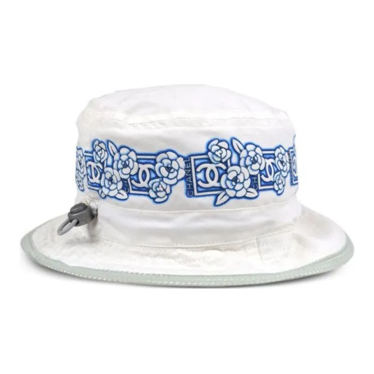 CHANEL 1990 2000s Sport Line Bucket Hat-1