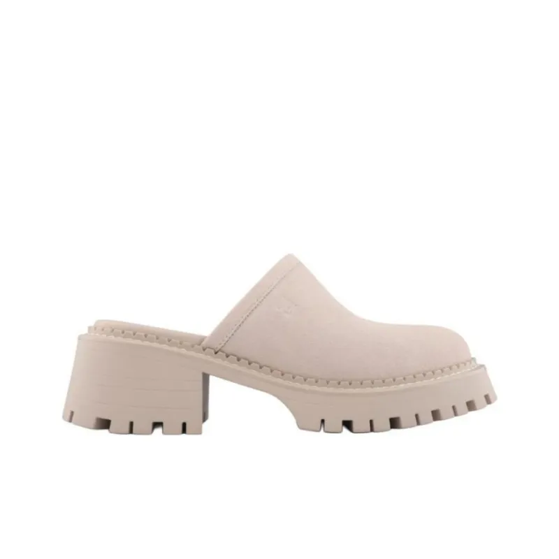 STELLA LUNA Closed Toe Slippers 6cm Women's Beige-1