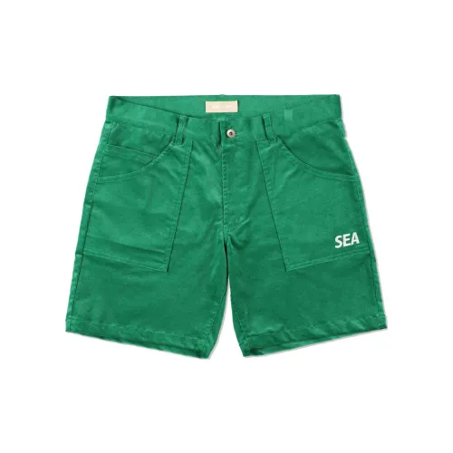 WIND AND SEA Casual Shorts Men Green