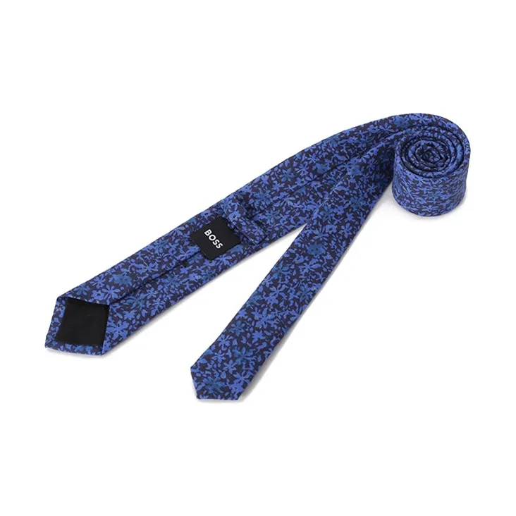 HUGO BOSS Wool Ties Men's Dark Blue-2