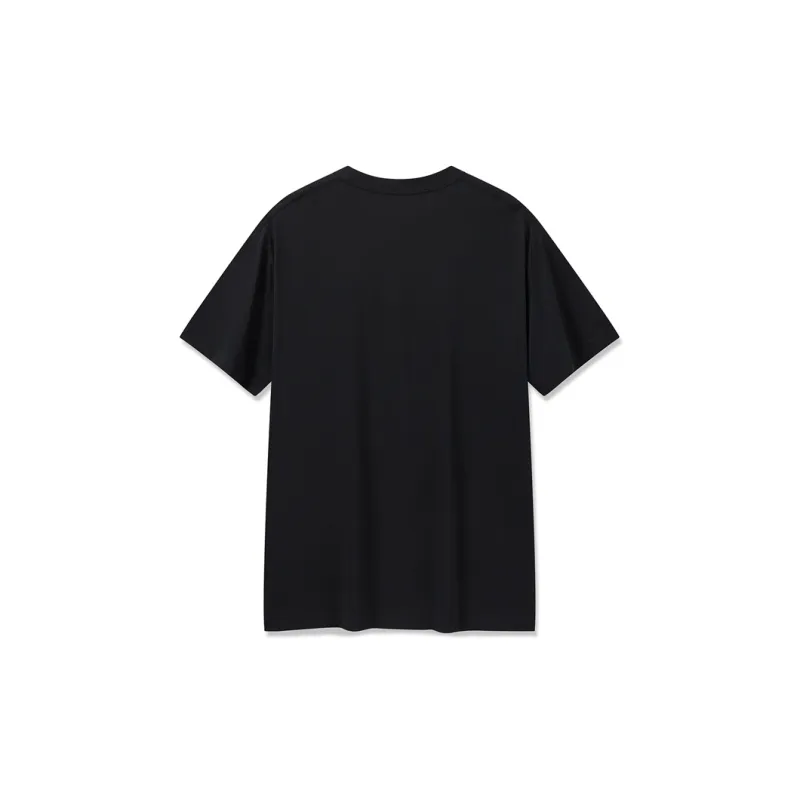 XTEP Vitality Series T Shirt Unisex Jet Black-1
