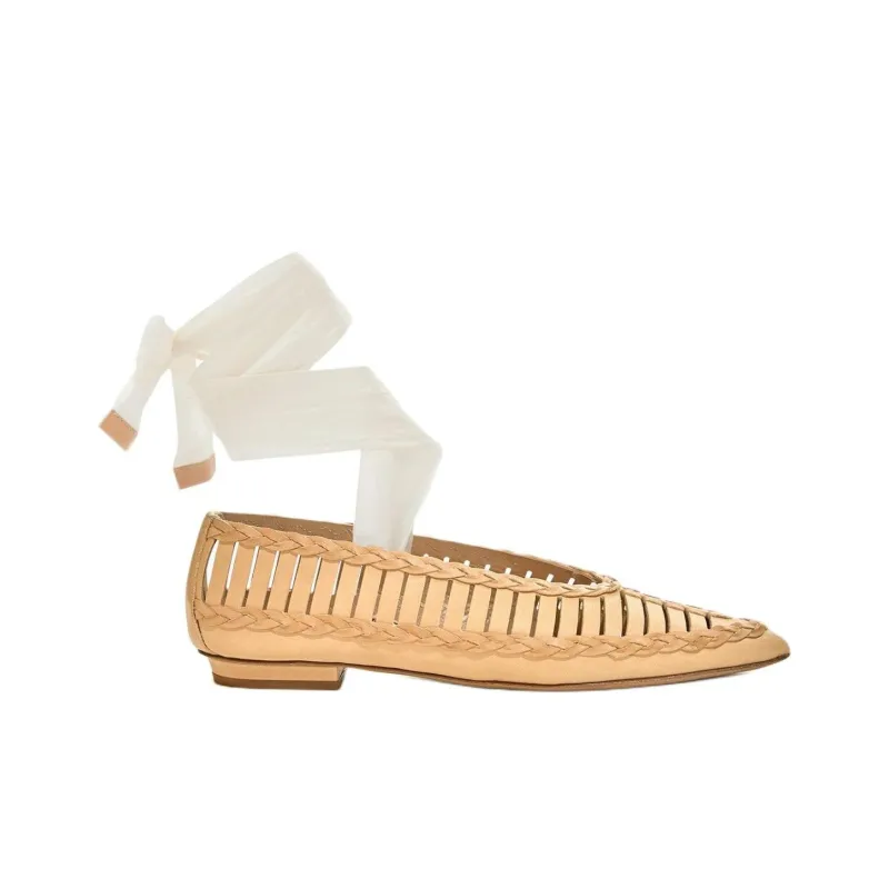 Ulla Johnson Ophelia Casual Single Shoes Women's Beige-1